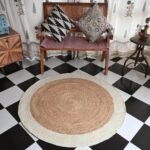 Farmhouse Area Rugs Natural Jute | Craftindo