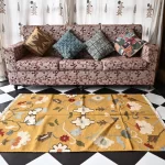 yellow area rugs golden yellow Rugmoda