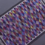 multi-color cotton dhurrie rug flatweave texture