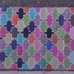 colorful cotton dhurrie rug flatweave texture