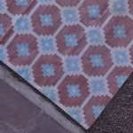 terracotta cotton dhurrie rug flatweave texture