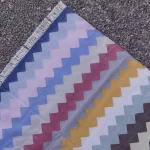 multi-color cotton dhurrie rug flatweave texture