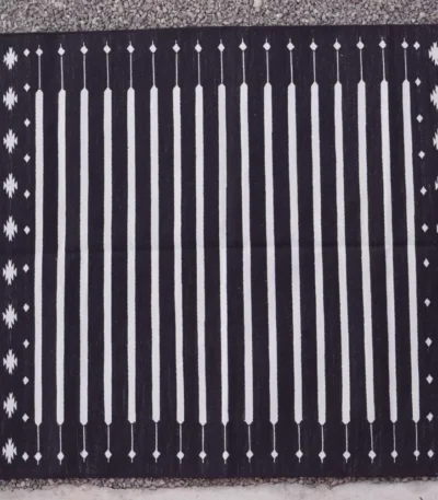 washable area rugs black Rugmoda