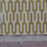 olive green cotton dhurrie rug flatweave texture