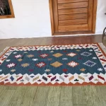 contemporary area rugs teal boho living room decor
