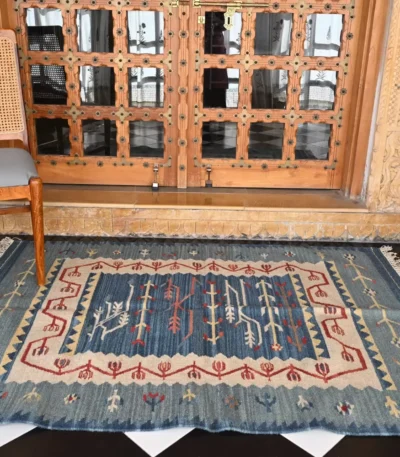 boho rugs blue Rugmoda