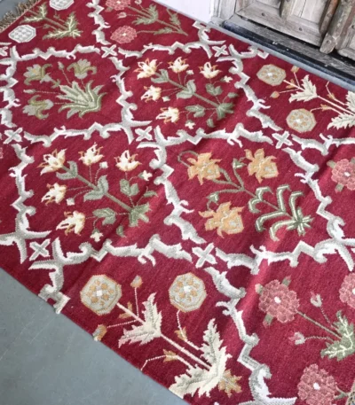 floral area rugs maroon boho living room decor