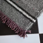 washable area rugs grey boho living room decor