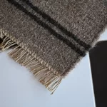 washable area rugs natural brown boho living room decor