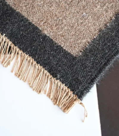 washable area rugs brown boho living room decor