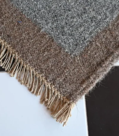 washable area rugs mottled grey-brown boho living room decor