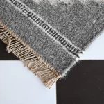 gray area rugs grey boho living room decor