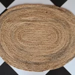 natural jute jute dhurrie rug flatweave texture