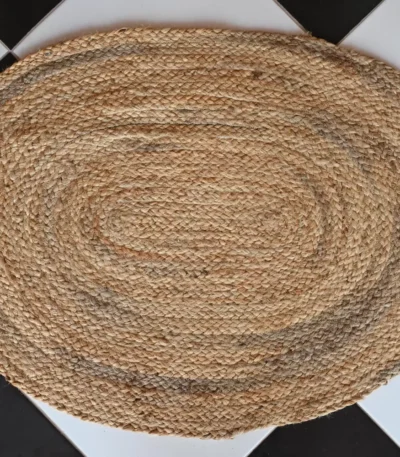 natural jute jute dhurrie rug flatweave texture