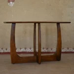 Craftindo Wooden Console Table – Elegant Handmade Entryway Table