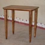 Craftindo Wooden Table – Handcrafted Solid Wood 4-Leg Table